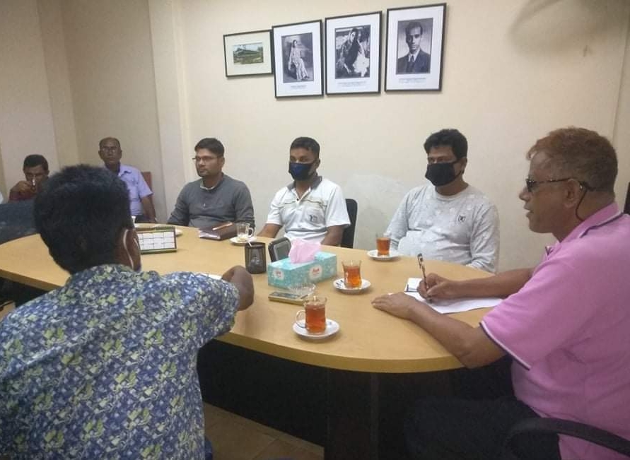 করোনা: মাধবপুর চাবাগানে বিশেষ সতর্কতা