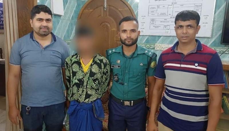 জালালাবাদ থানা এলাকা থেকে মাদক ব্যবসায়ী আটক