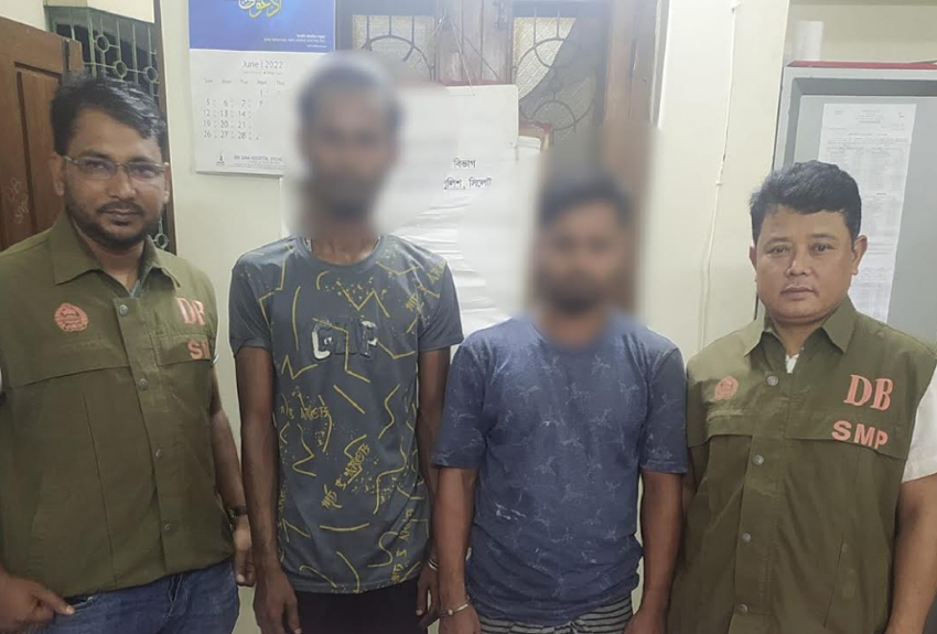 বন্দরবাজার থেকে ইয়াবাসহ দুই মাদক ব্যবসায়ি গ্রেফতার