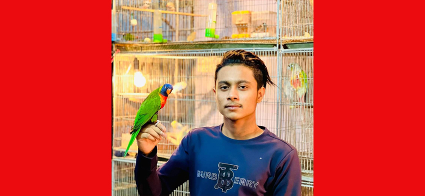 শখ আর ভালবাসা থেকে ‘শিশির’ এখন পাখি খামারি