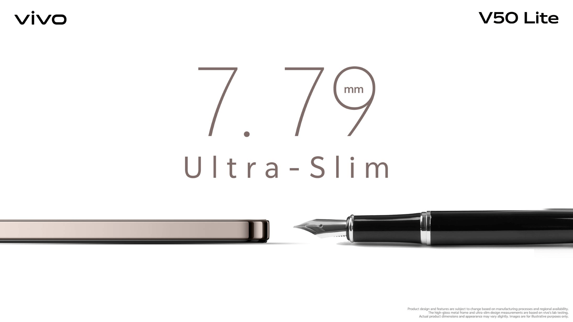 ৯০ ওয়াট ফ্ল্যাশ চার্জ দেবে আল্ট্রা স্লিম ও শক্তিশালী ভিভো ভি৫০ লাইট