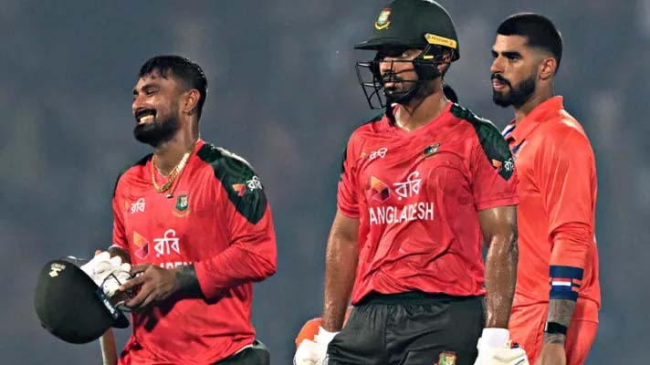 সিলেটে দারুণ জয়ে সিরিজ শুরু বাংলাদেশের