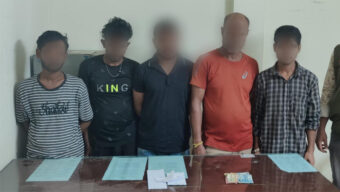 নগরীতে ডিবির অভিযানে পাঁচ জুয়াড়ি আটক