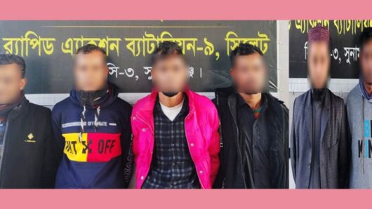 সুনামগঞ্জে পাওনা টাকার জেরে হত্যা, ৫ জন কারাগারে