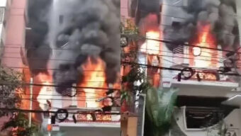 উত্তরায় ৭ তলা ভবনে আগুন, নিহত বেড়ে ৬