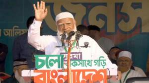 ক্ষমতায় গেলে এক ইঞ্চি মাটিতে কেউ চাঁদাবাজির হাত বাড়াতে পারবে না: জামায়াত আমীর