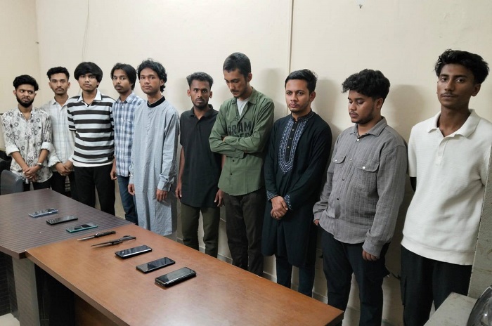 সিলেটে অপহরণকারীদের আস্তানার সন্ধান, আটক ১০