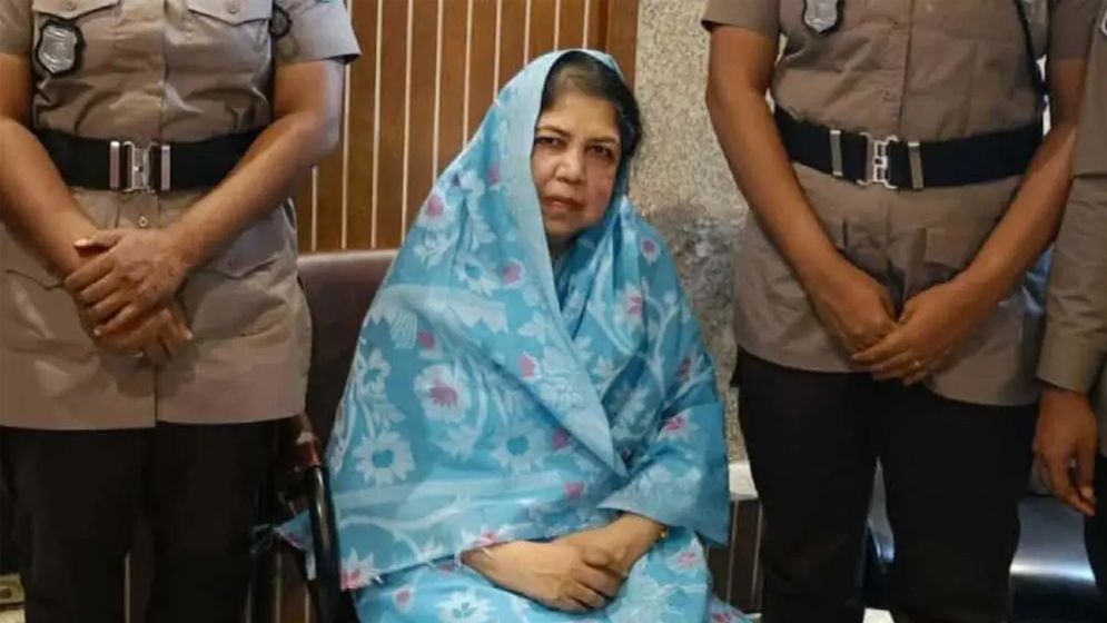 সাবেক স্পিকার শিরীন শারমিন কারাগারে