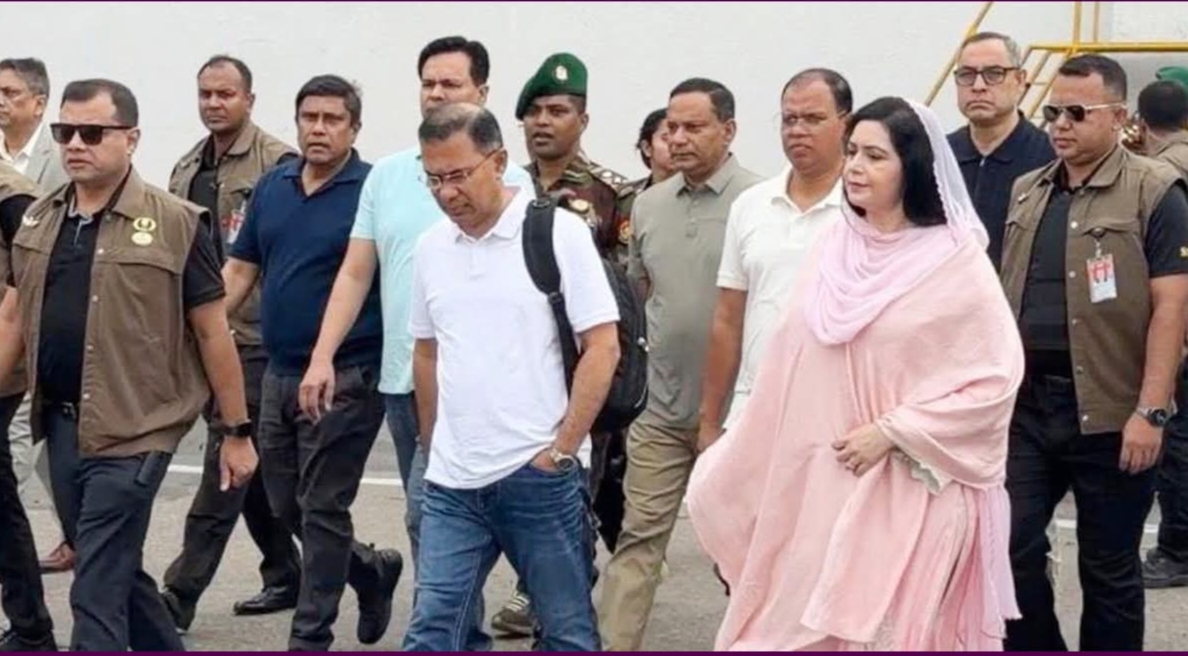 স্ত্রীকে নিয়ে সিলেট পৌঁছেছেন প্রধানমন্ত্রী তারেক রহমান, সারাদিন যেসব কর্মসূচি