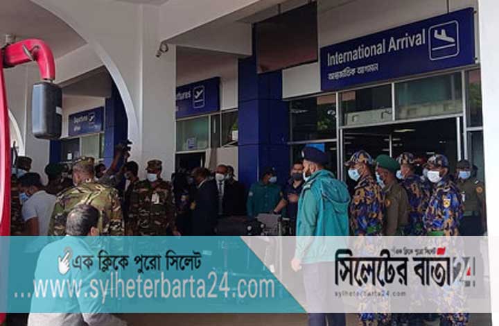 হিথ্রো থেকে সিলেট এসেই কোয়ারান্টাইনে ৮৩ লন্ডনী