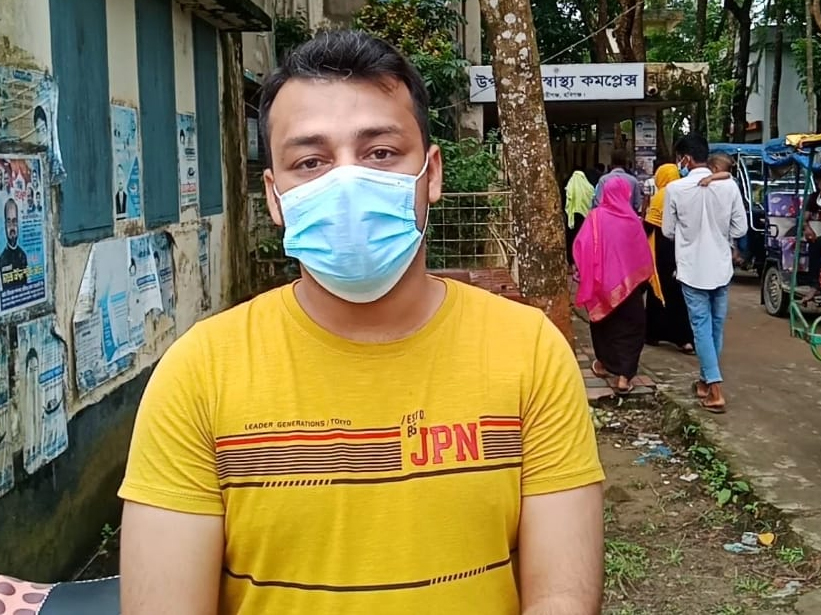 হবিগঞ্জে এক পুলিশকে দুই রকমের টিকা প্রদান