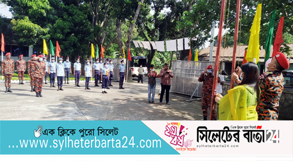সিলেটের বিভিন্ন স্থানে ফায়ার সার্ভিস ও সিভিল ডিফেন্স সপ্তাহ’র উদ্বোধন