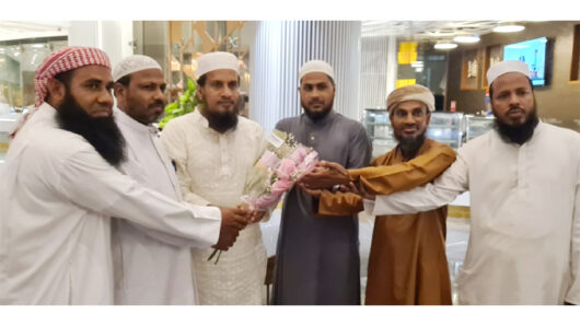 কাতারে ইউরোপ জমিয়ত নেতা মাওলানা জসিম উদ্দিন সংবর্ধিত