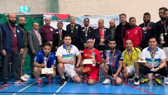 ইউকে বাংলা রিপোর্টার্স ইউনিটির ব্যাডমিন্টন টুর্নামেন্ট সম্পন্ন
