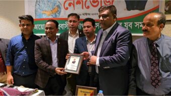 ব্রিকলেনে সিসিক মেয়র আনোয়ারুজ্জামানকে বালাগঞ্জ-ওসমানীনগর যুব সমাজের সংবর্ধনা