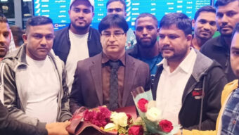 কাতারে ভালবাসায় সিক্ত চেয়ারম্যান একেএম নজরুল