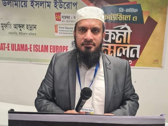 সংক্ষিপ্ত সফরে দেশে আসছেন ইউরোপ জমিয়ত নেতা মাওলানা জসিম উদ্দিন