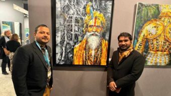 ফরাসি চিত্র প্রদর্শনীতে বাংলাদেশি শিল্পী রাজীব পলের চিত্রকর্ম প্রদর্শিত