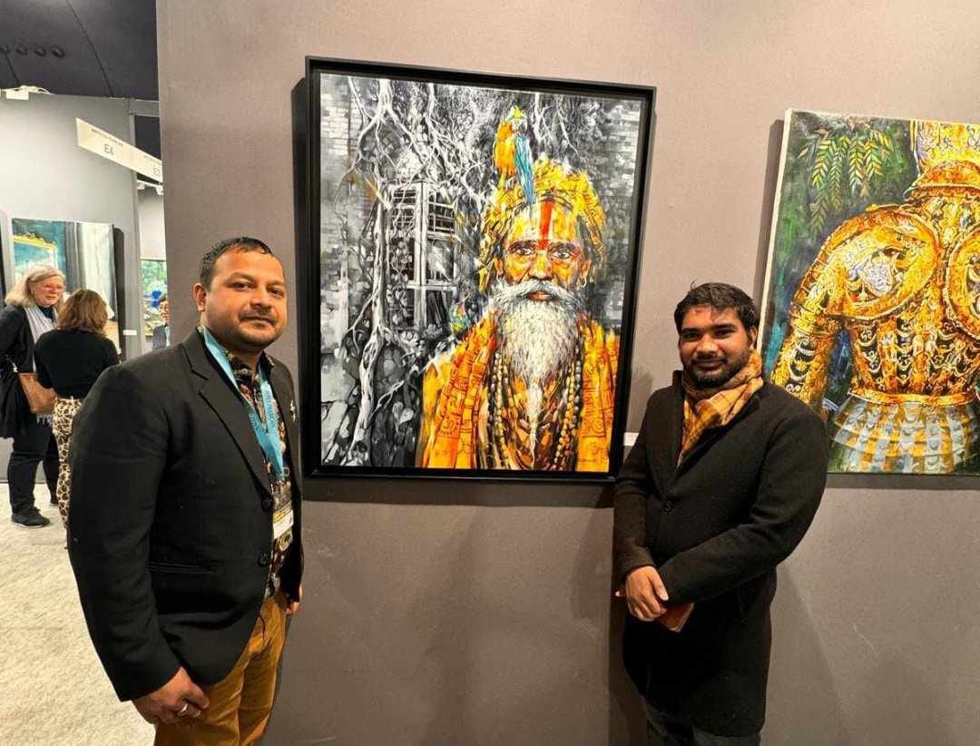 ফরাসি চিত্র প্রদর্শনীতে বাংলাদেশি শিল্পী রাজীব পলের চিত্রকর্ম প্রদর্শিত