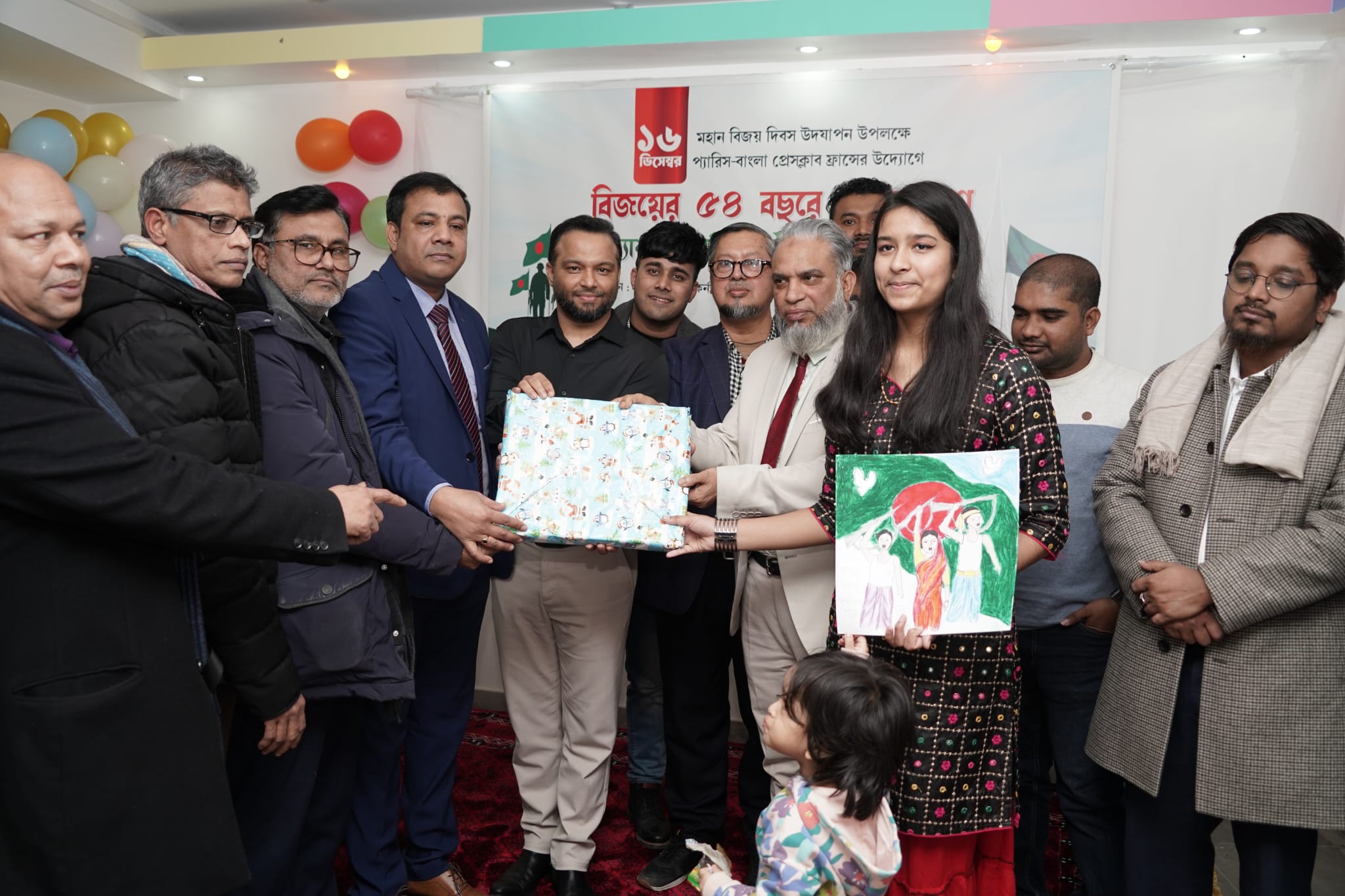 নানা আয়োজনে প্যারিস বাংলা প্রেসক্লাব ফ্রান্সের বিজয় দিবস পালিত
