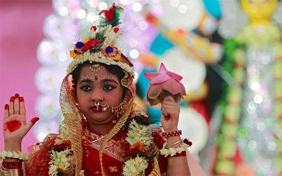 দক্ষিণ সুরমায় অনুষ্ঠিত হবে ‘কুমারী পূজা’