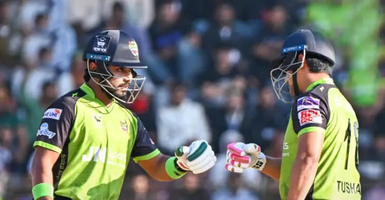 রংপুরকে হারিয়ে দুইয়ে সিলেট