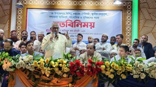 এখন থেকে বালু-পাথর এদিক-সেদিক হবে না: সিলেটে শ্রমমন্ত্রী