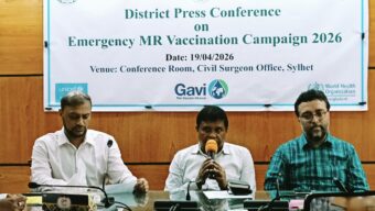 সিলেটে ৪ লাখ শিশু পাবে হামের টিকা