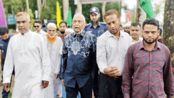 গোয়াইনঘাটে বন্যা আশ্রয়কেন্দ্র নির্মাণ প্রকল্পের উদ্বোধন করলেন প্রবাসী কল্যাণ মন্ত্রী