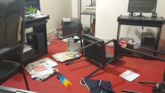 ‘সবুজ সিলেট’ কার্যালয়ে সন্ত্রাসী হামলা, ভাঙচুর ও লুটপাট