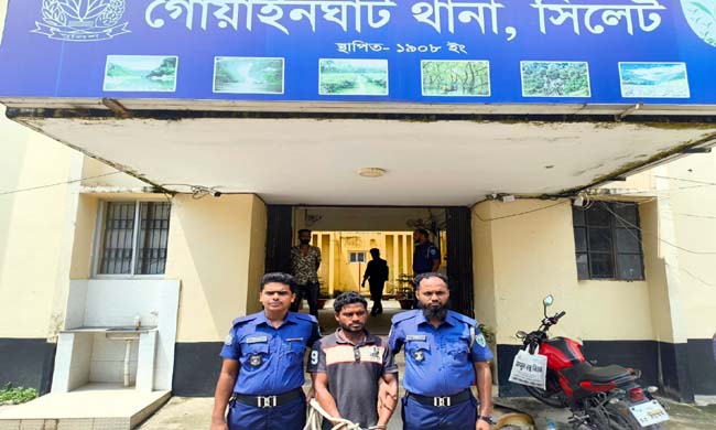গোয়াইনঘাটে চাঞ্চল্যকর দাদি খু★নে★র মূল আসামি আটক