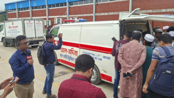 সিলেটে আসলো কাতারে নিহত ৫ প্রবাসীর লাশ