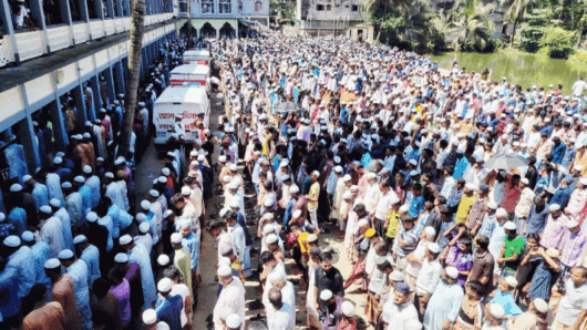 কানাইঘাটে পাঁচ প্রবাসীকে অশ্রুসিক্ত বিদায়
