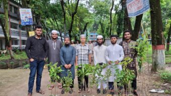 হাফিজ সোসিয়াল ওয়েলফেয়ার ফাউন্ডেশনের বৃক্ষরোপণ কর্মসূচি