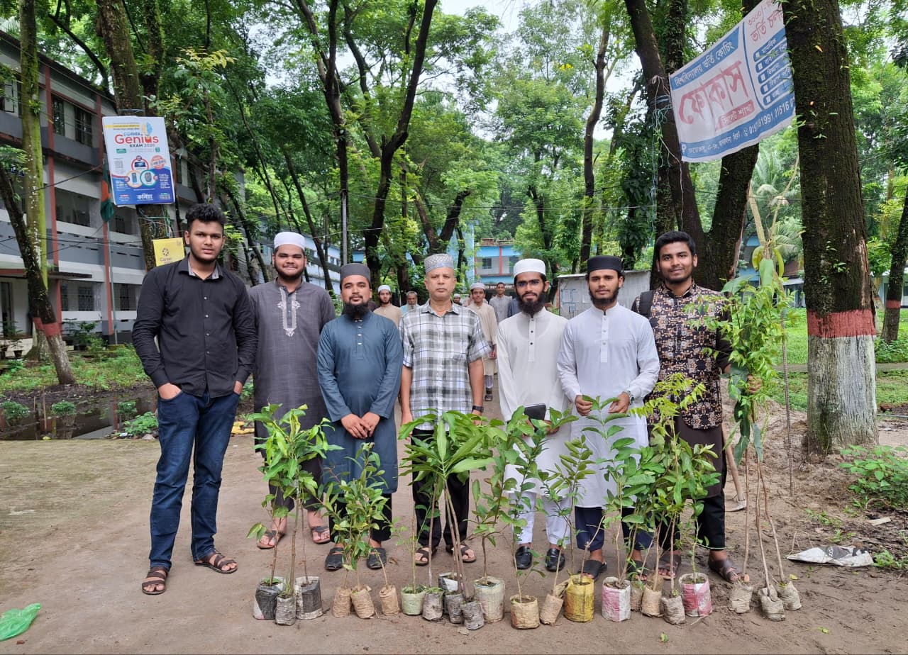 হাফিজ সোসিয়াল ওয়েলফেয়ার ফাউন্ডেশনের বৃক্ষরোপণ কর্মসূচি