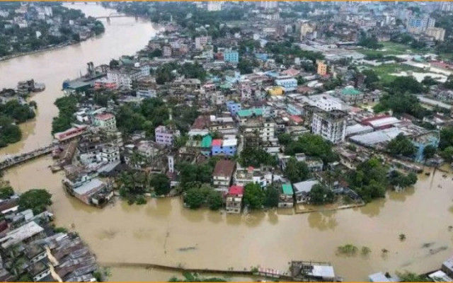সিলেট ও সুনামগঞ্জে বন্যা পরিস্থিতির শঙ্কা
