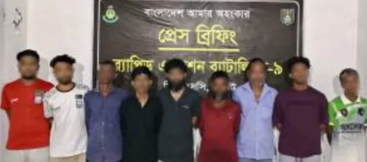 সিলেটে জুয়ার আস্তানায় র‌্যাবের অভিযান, আটক ৯