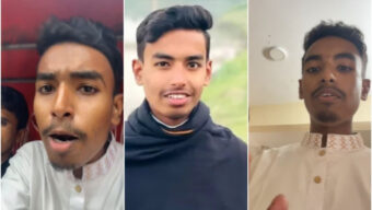 হবিগঞ্জে ফেসবুকে লাইভ করে থানায় আশ্রয় নিলেন সেই মাহাদী