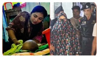 শিশুর পা মুচড়ে নির্যাতনের ঘটনায় সেই চাচি গ্রেপ্তার
