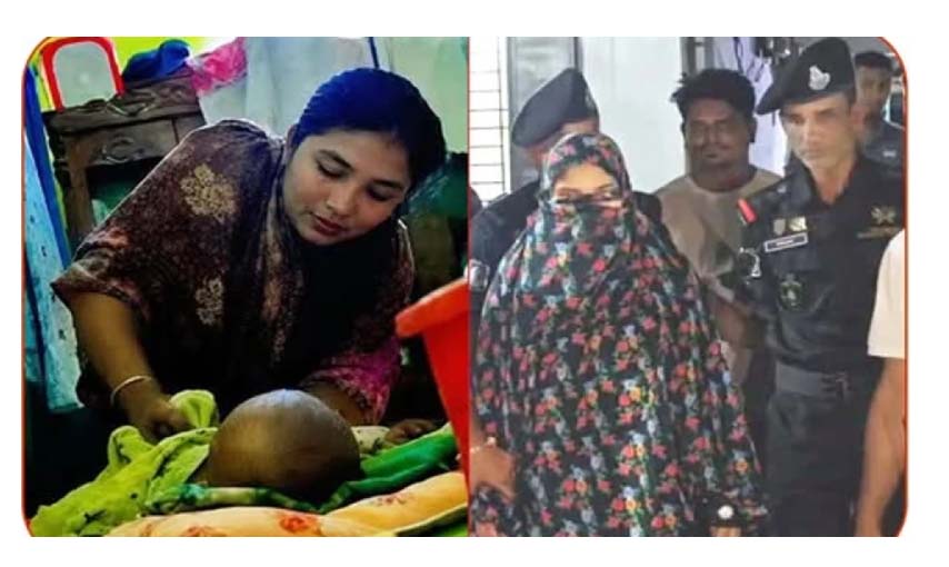 শিশুর পা মুচড়ে নির্যাতনের ঘটনায় সেই চাচি গ্রেপ্তার