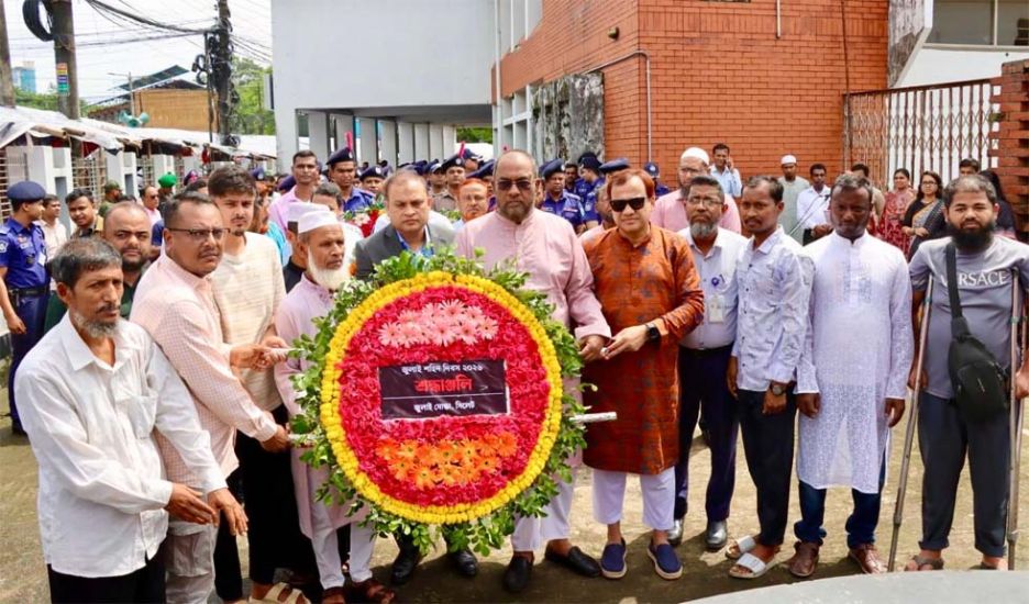সিলেটে জুলাই শহিদ দিবস পালিত