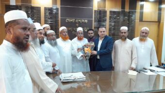 সিলেটের জেলা প্রশাসকের সাথে মহানগর জমিয়তের সাক্ষাত