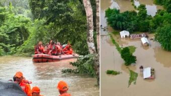 আসামে ভয়াবহ বন্যায় মৃত্যু বেড়ে ৬১, বিপর্যস্ত ১১ লাখের বেশি মানুষ