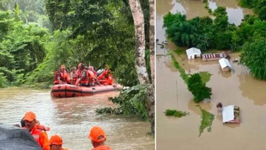 আসামে ভয়াবহ বন্যায় মৃত্যু বেড়ে ৬১, বিপর্যস্ত ১১ লাখের বেশি মানুষ