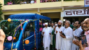 নর্থইস্ট বালাগঞ্জ কলেজ ও আব্দুল মতিন মহিলা একাডেমিকে লেগুনা উপহার