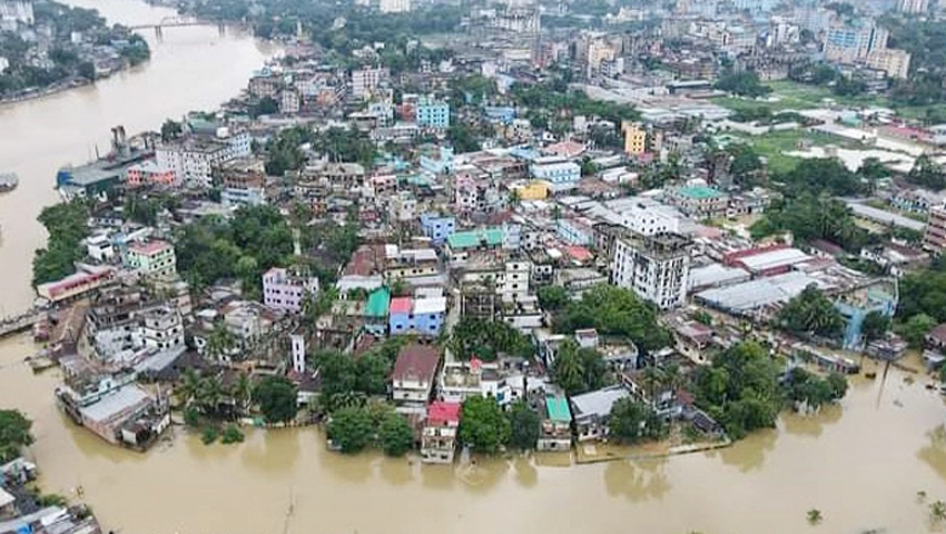 সিলেটসহ তিন বিভাগে স্বল্পমেয়াদি বন্যার শঙ্কা