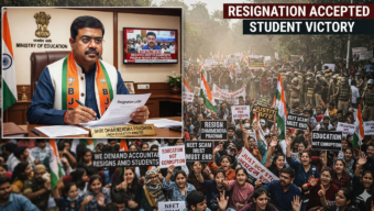 অবেশেষে পদত্যাগ করলেন ভারতের শিক্ষামন্ত্রী