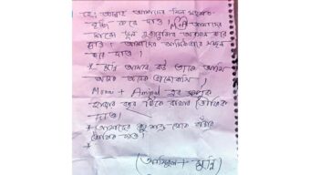 মাজারের দানবাক্সে দম্পত্তির চিঠি: ‘হে আল্লাহ আমাদের মিল-মহব্বত বৃদ্ধি করে দাও’