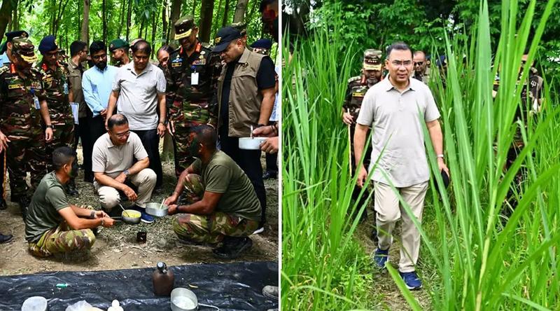সেনাবাহিনীর গ্রীষ্মকালীন মহড়া পরিদর্শনে প্রধানমন্ত্রী