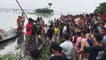 সুনামগঞ্জে নৌকা ডুবিতে ১ জন নিহত, নিখোঁজ ৩